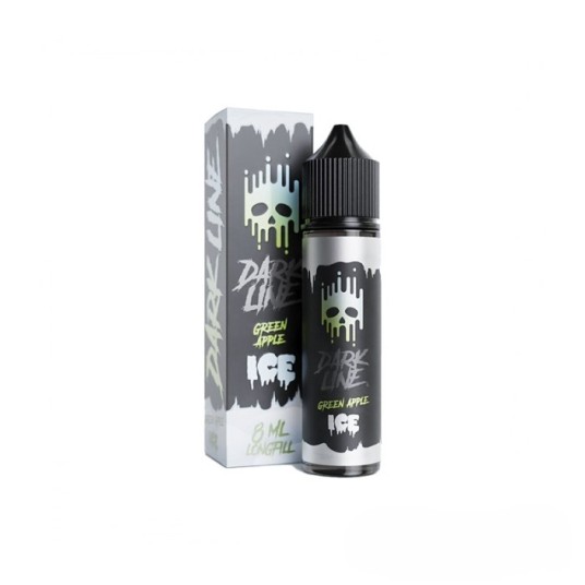 Longfill DARK LINE ICE 8ml Green Apple -zdjęcie numer 1
