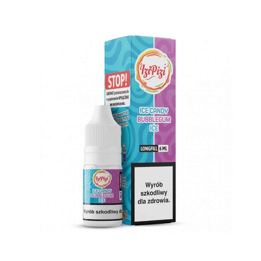 Longfill IZI PIZI 6/60ml Ice Candy Bubblegum Ice -zdjęcie numer 1