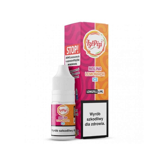 Longfill IZI PIZI 6/60ml Malina Lemoniada Ice -zdjęcie numer 1