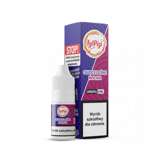 Longfill IZI PIZI 6/60ml Owoce Leśne Malina -zdjęcie numer 1