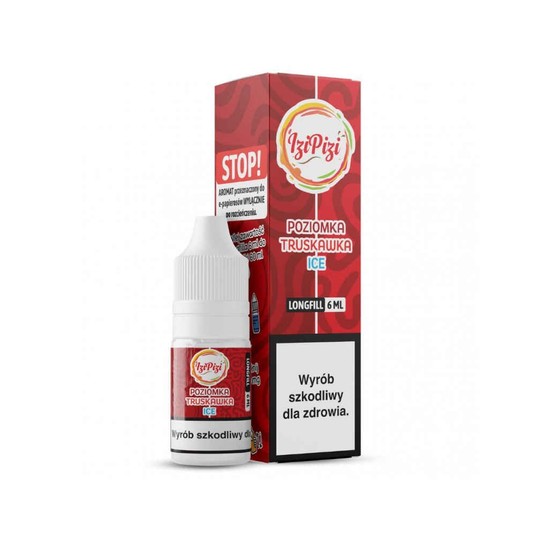 Longfill IZI PIZI 6/60ml Poziomka Truskawka Ice -zdjęcie numer 1