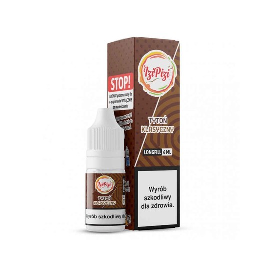 Longfill IZI PIZI 6/60ml Tytoń Klasyczny -zdjęcie numer 1