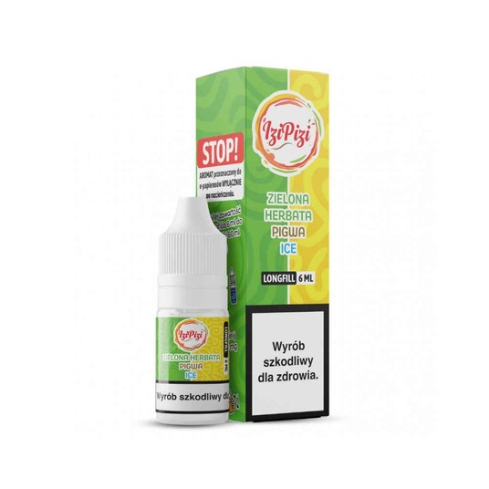 Longfill IZI PIZI 6/60ml Zielona Herbata Pigwa Ice -zdjęcie numer 1