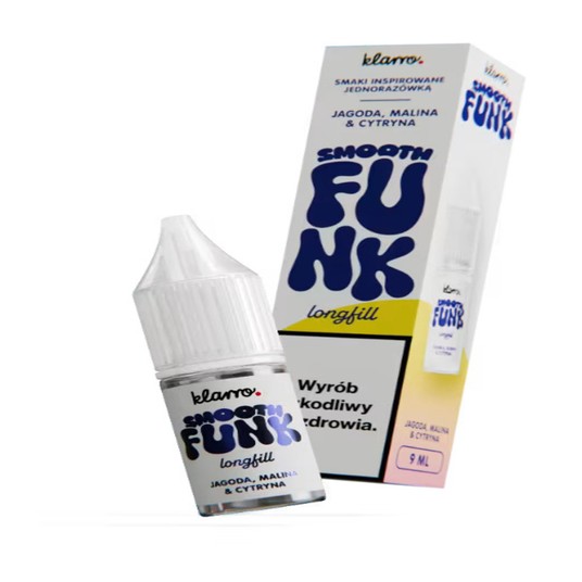 Longfill Klarro Smooth Funk 9/10ml Jagoda Mali Cyt -zdjęcie numer 1