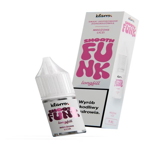 Longfill Klarro Smooth Funk 9/10ml Mrozone Liczi -zdjęcie numer 1