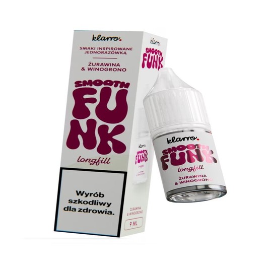 Longfill Klarro Smooth Funk 9/10ml Żurawina Winogr -zdjęcie numer 1