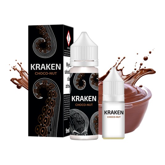 Longfill Kraken 9/10ml Choco-nut -zdjęcie numer 1