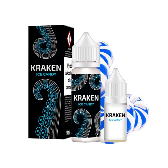 Longfill Kraken 9/10ml Ice Candy -zdjęcie numer 1