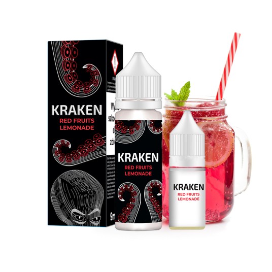 Longfill Kraken 9/10ml Red Fruits Lemonade -zdjęcie numer 1
