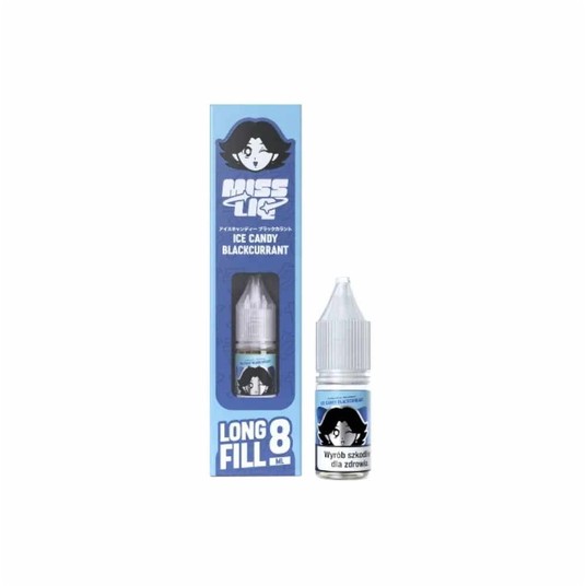 Longfill Miss Liq 8ml Ice Candy Blackcurrant -zdjęcie numer 1