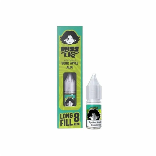 Longfill Miss Liq 8ml Sour Apple Aloe -zdjęcie numer 1