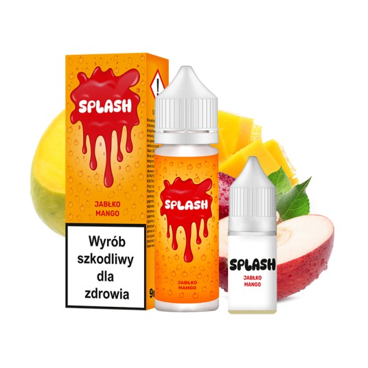 Longfill Splash 9/10ml Jabłko Mango -zdjęcie numer 1