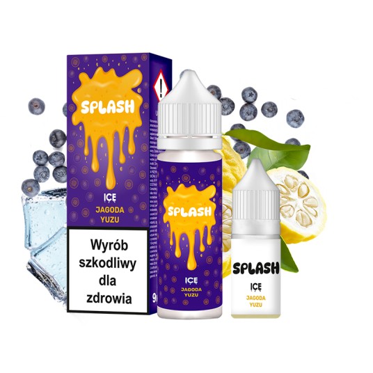 Longfill Splash 9/10ml Jagoda Yuzu Ice -zdjęcie numer 1
