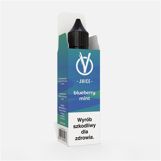 Longfill VBar 10ml/10ml Blueberry Mint -zdjęcie numer 1