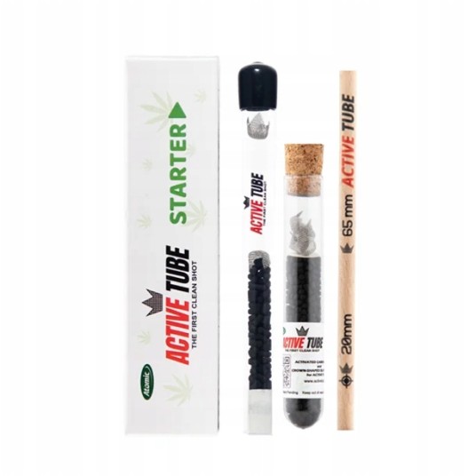 Lufka Szklana Z Węglem Aktywnym Active Tube Pack -zdjęcie numer 1