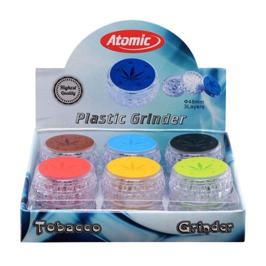 Młynek akrylowy ATOMIC 3cz 48mm -zdjęcie numer 2