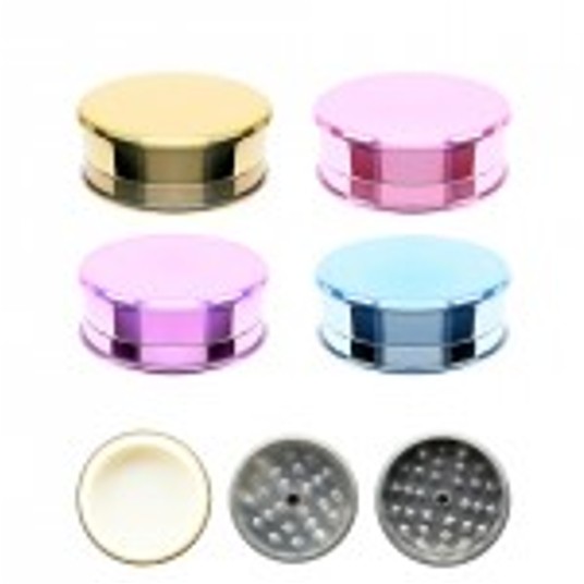 Młynek AT plastic 60mm 3cz Shiny Pearl 12/240 -zdjęcie numer 1