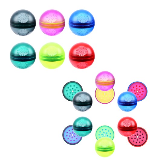 Młynek Atomic Ball plastic 6k 53mm 2cz 12/240 -zdjęcie numer 1