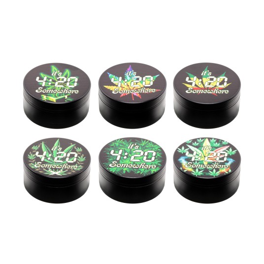 Młynek metalowy ATOMIC 4:20 3cz 50mm -zdjęcie numer 1