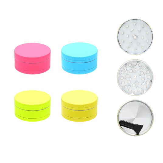 Młynek Metalowy Atomic 50mm 3cz Neon 6/120 -zdjęcie numer 1