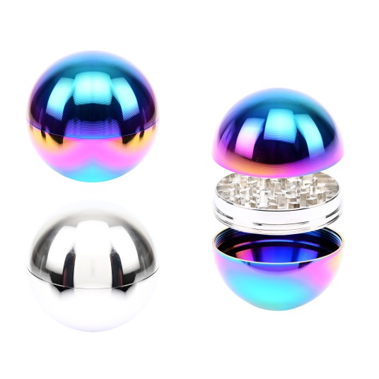 Młynek Metalowy Atomic Ball 63mm 3cz 6/120 -zdjęcie numer 1