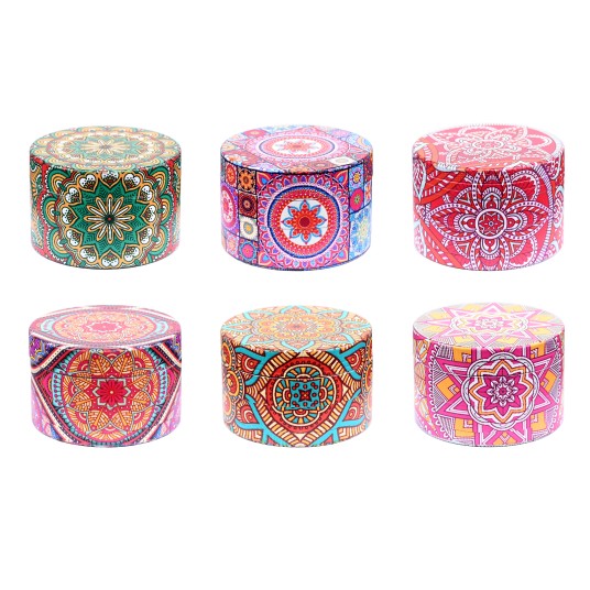 Młynek Metalowy Atomic Mandala 52mm 4cz 6/120 -zdjęcie numer 1
