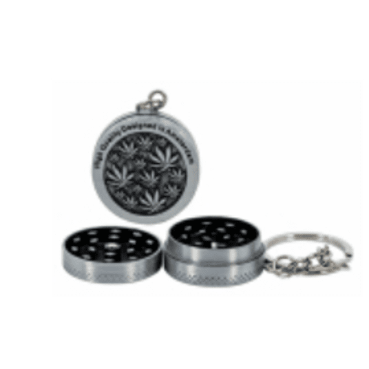 Młynek metalowy Brelok 30mm 2 częściowy -zdjęcie numer 2
