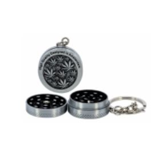 Młynek metalowy Brelok 30mm 2 częściowy -zdjęcie numer 1