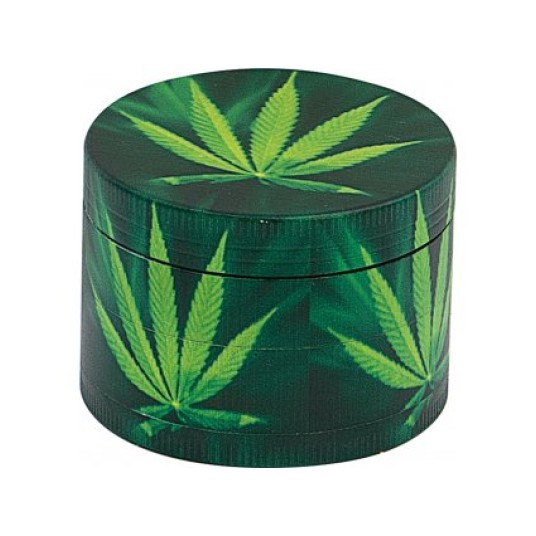 Młynek metalowy Hemp 50mm 3 częściowy -zdjęcie numer 1