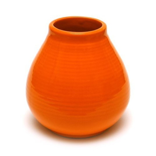Naczynie Ceramiczne Matero Pera Pomarańczowe -zdjęcie numer 1