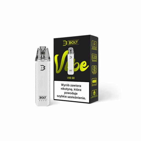 POD BOLT VIBE GO Biały -zdjęcie numer 1