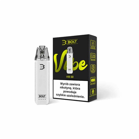 POD BOLT VIBE GO Biały -zdjęcie numer 1