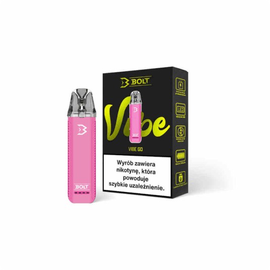 POD BOLT VIBE GO Różowy -zdjęcie numer 1