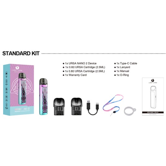 POD Lost Vape Ursa Nano 2 Chrome Soul -zdjęcie numer 3