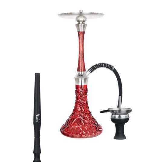 Shisha ALADIN EPOX 580 58cm Red Black -zdjęcie numer 1