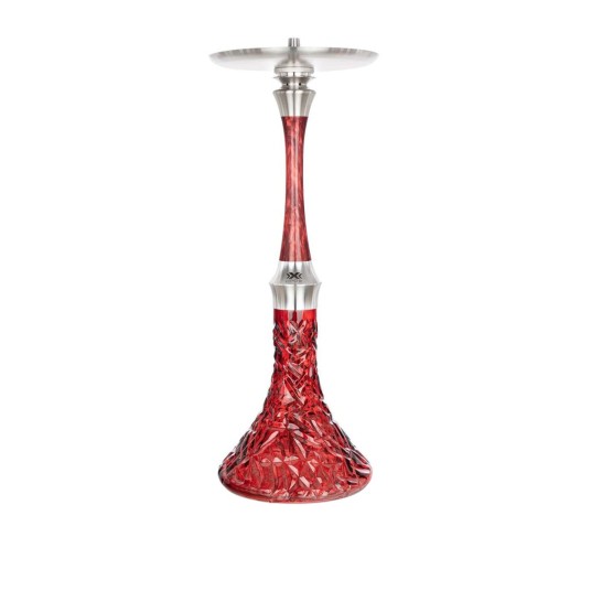 Shisha ALADIN EPOX 580 58cm Red Black -zdjęcie numer 2