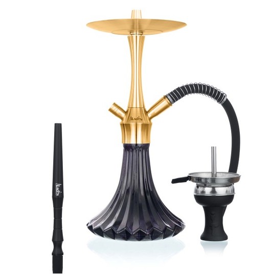 Shisha ALADIN MVP A36 36cm Gold Black Mode -zdjęcie numer 1
