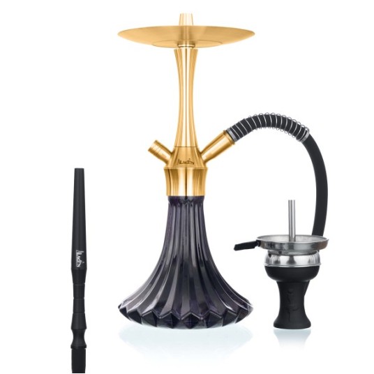 Shisha ALADIN MVP A36 36cm Gold Black Mode -zdjęcie numer 1