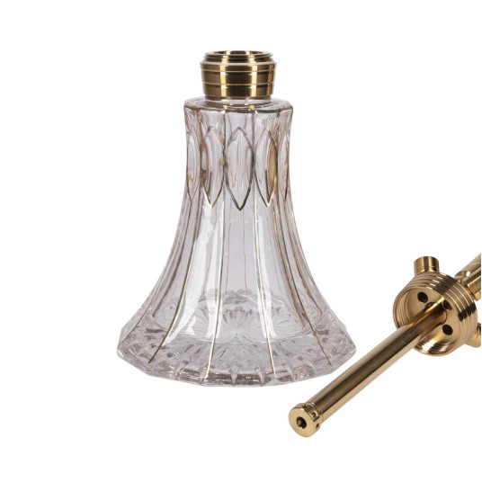 Shisha Amirs Luxury Hookah Karat Y Clear Gold -zdjęcie numer 3