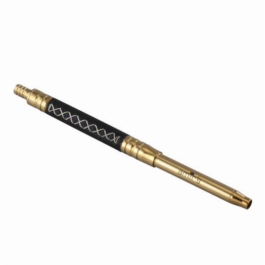 Shisha Amirs Luxury Hookah Wood Edition Gold Black -zdjęcie numer 4
