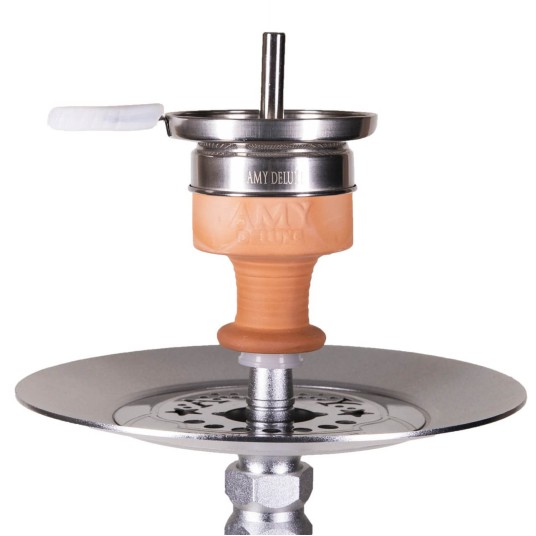 Shisha AMY Deluxe Alu Diamond Gold Black -zdjęcie numer 3