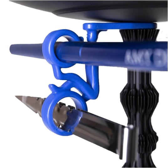 Shisha AMY Deluxe Antique Berry Black Clear -zdjęcie numer 4