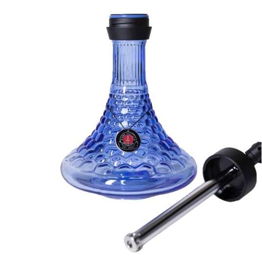 Shisha AMY Deluxe Antique Berry Black Clear -zdjęcie numer 2