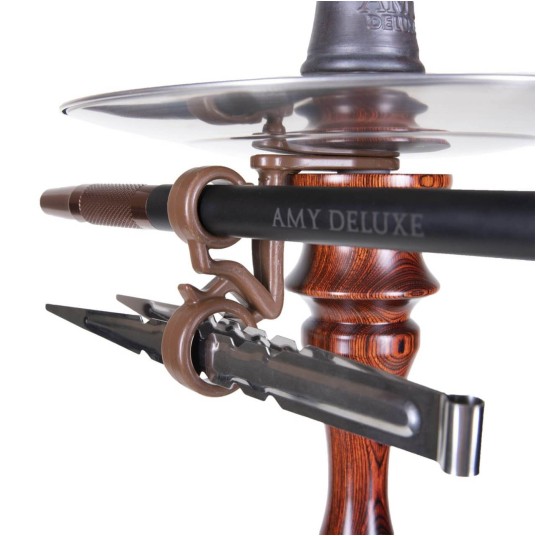 Shisha AMY Deluxe Bohemian Cut Purple Clear -zdjęcie numer 4