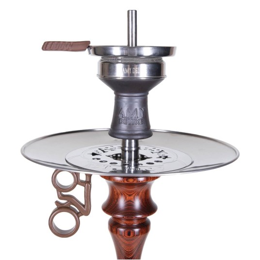 Shisha AMY Deluxe Bohemian Cut Purple Clear -zdjęcie numer 5