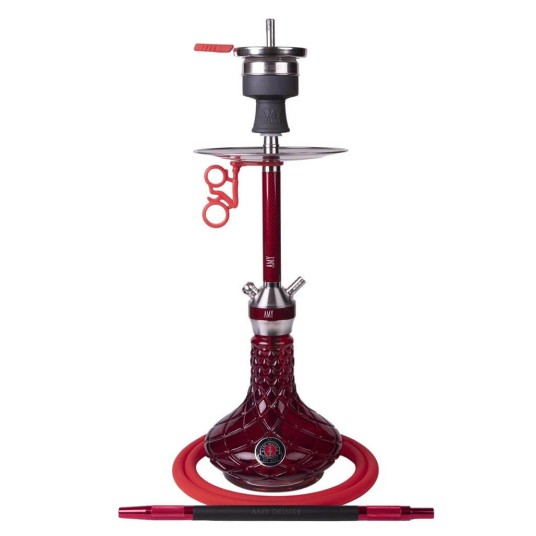 Shisha AMY Deluxe Carbonica Hybrid S Red -zdjęcie numer 1
