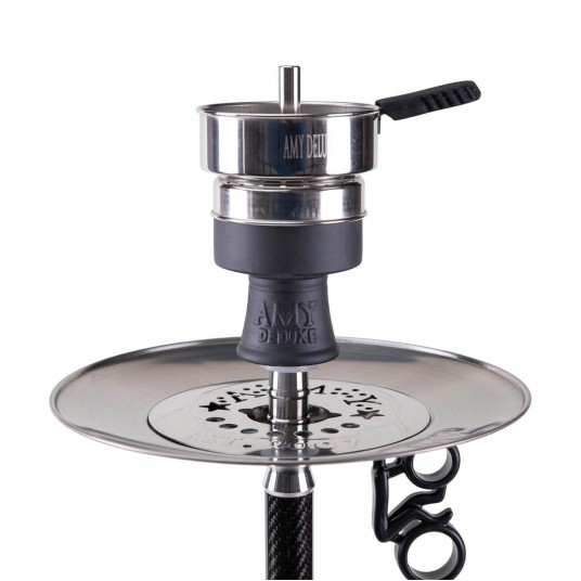 Shisha Amy Deluxe Carbonica Solid Brown -zdjęcie numer 4