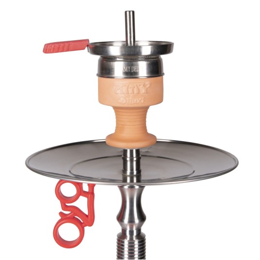 Shisha AMY Deluxe Diamond Silver Black -zdjęcie numer 2