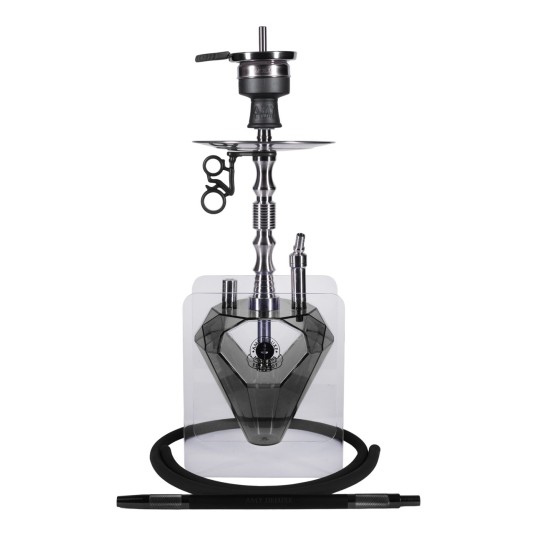 Shisha AMY Deluxe Diamond Silver Black -zdjęcie numer 1