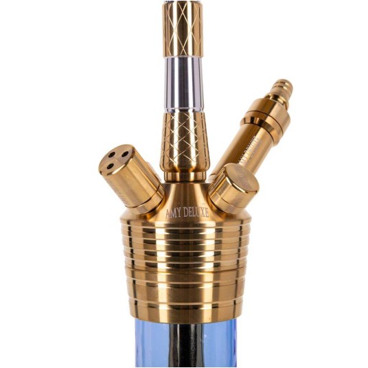 Shisha Amy Deluxe Fusion Kite S Gold Blue -zdjęcie numer 3